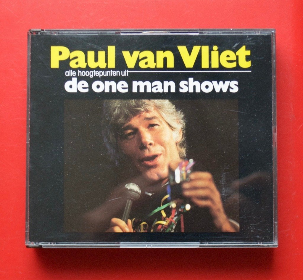 2cd Paul van Vliet alle hoogtepunten uit de one man shows, Cd's en Dvd's, Cd's | Humor en Cabaret, Gebruikt, Verzamelalbum, Ophalen of Verzenden