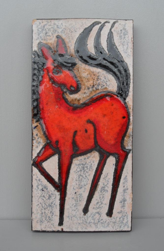 Rusha Art Wandtegel Paard nr 779/1, Ophalen