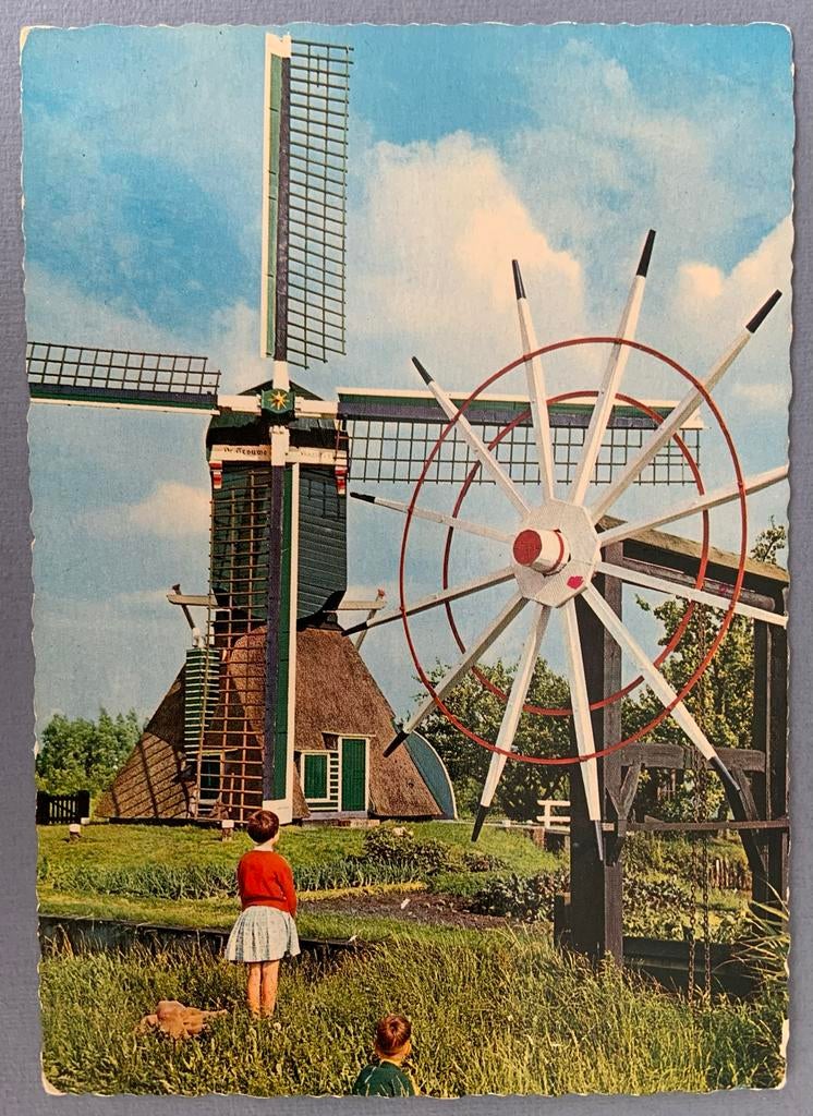 Tienhoven Wipwatermolen De Trouwe Waghter, Verzenden, 1960 tot 1980, Ongelopen, Utrecht