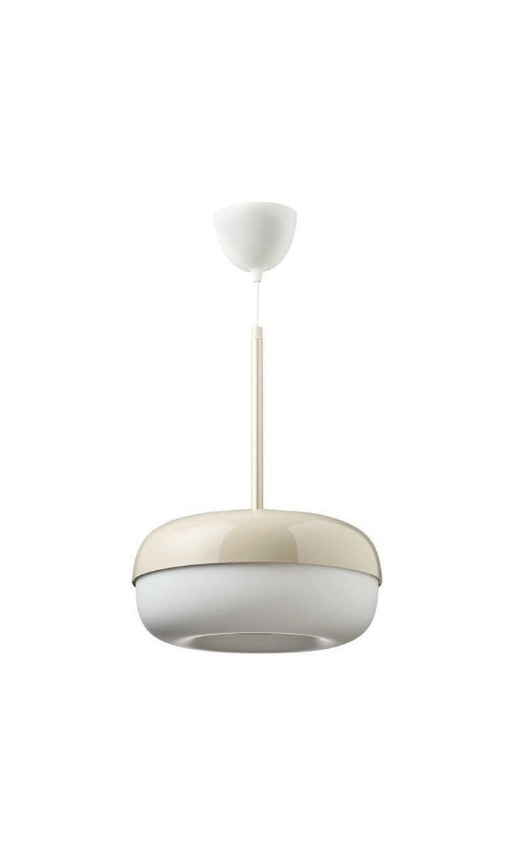 IKEA Blasverk Plafondlamp - Stijlvolle en Functionele Verlic, Ophalen of Verzenden, Zo goed als nieuw, Kunststof, E27 (groot)