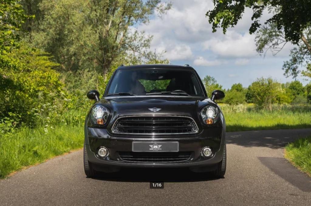 Mini Countryman 1.6 Cooper 2017 John Cooper Works, Zwart, Countryman, Zwart, Leder