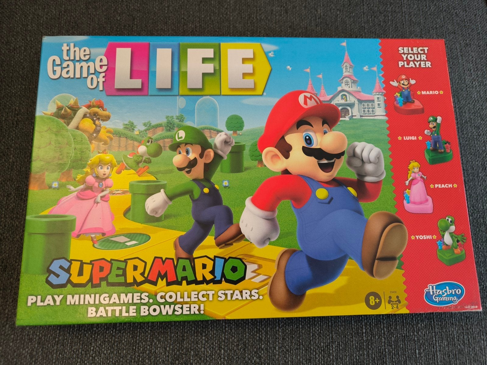 The Game of Life Super Mario Editie - Nieuw & Uniek, Ophalen of Verzenden, Nieuw, Hasbro Gaming