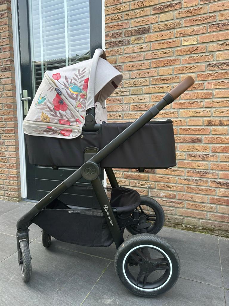 Kinderkraft Combi Everyday Bird 3-in-1 met accessoires, Zo goed als nieuw, Combiwagen, Met autostoeltje, Ophalen