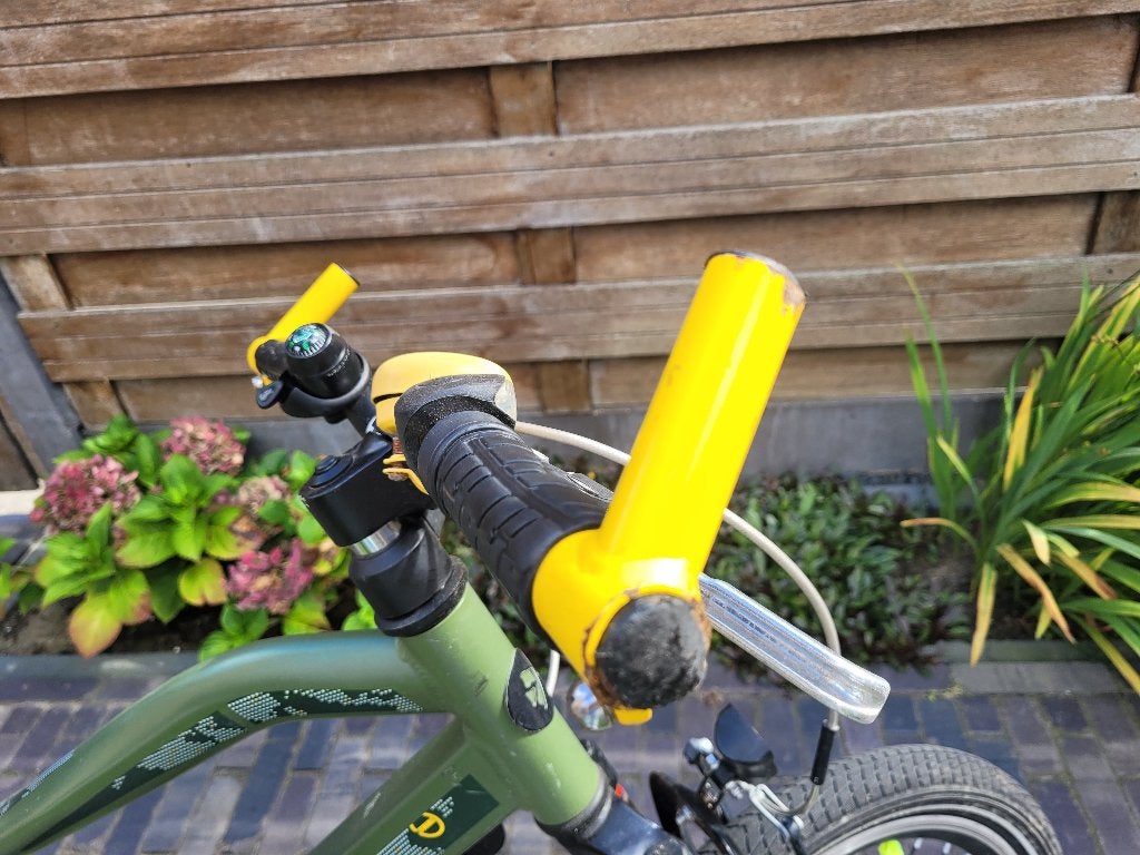 Groene jongensfiets Alpina Trial 20 inch, Ophalen, Terugtraprem, Gebruikt, Alpina