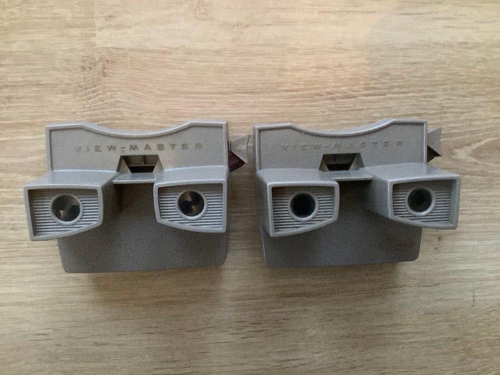 Vintage Sawyer’s View-Master Viewer – model G (beige). 2 x, Verzamelen, Ophalen of Verzenden, Huis en Inrichting