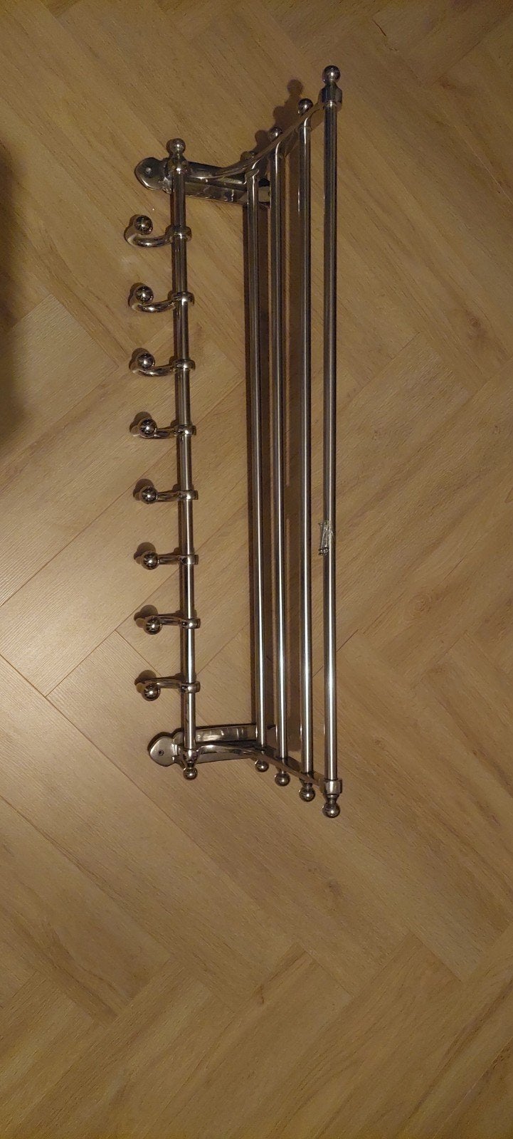 Riviéra maison kapstok zilver, Huis en Inrichting, Woonaccessoires | Kapstokken, Zo goed als nieuw, Minder dan 100 cm, Metaal