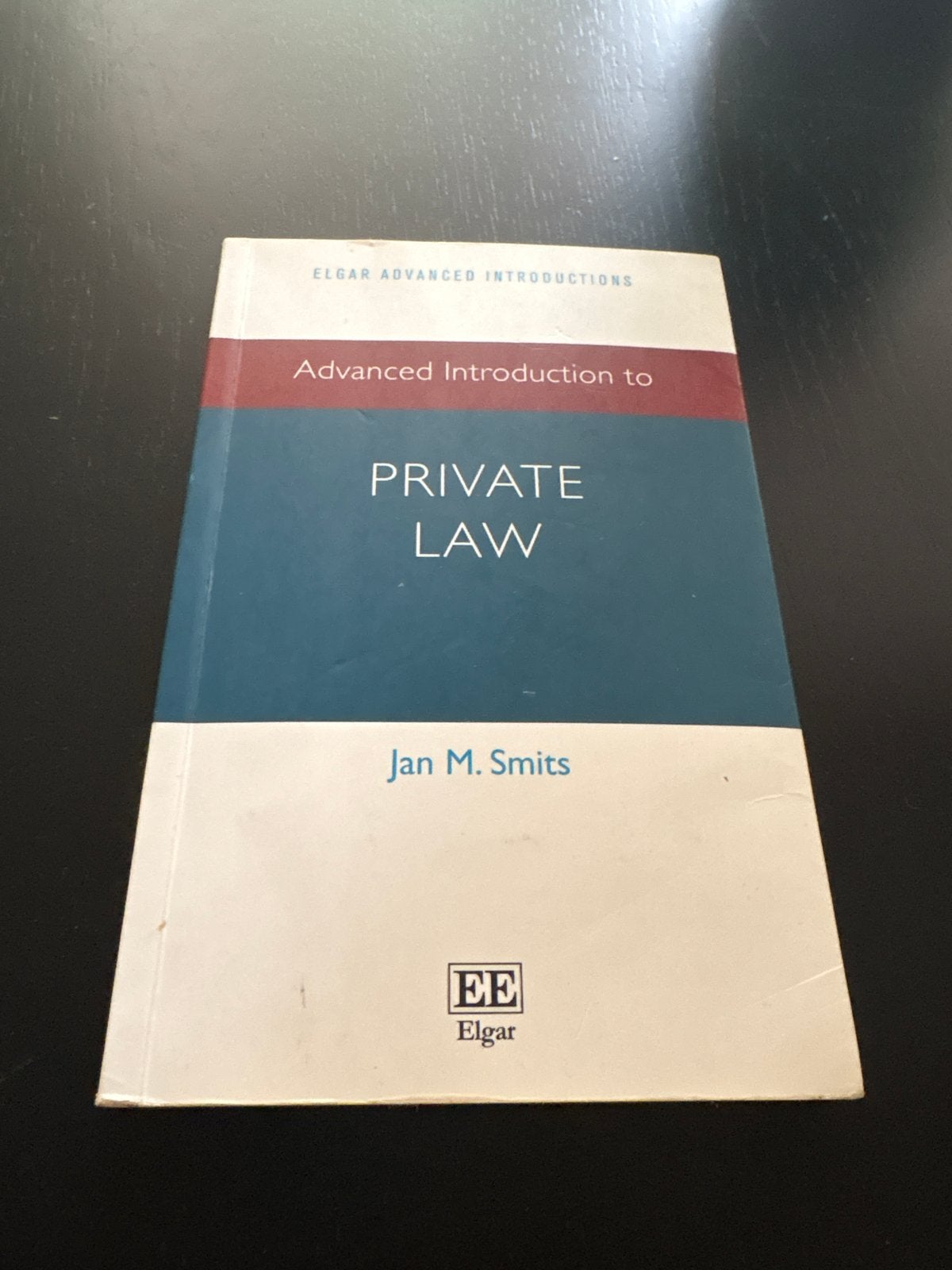 Advanced Introduction to Private Law - Jan M. Smits, Boeken, Ophalen, Gamma, Gelezen, WO