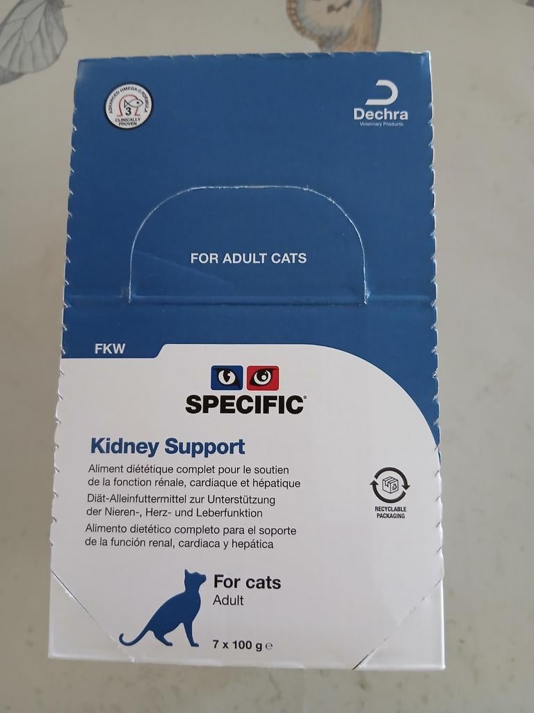 Specific Kidney Support kat vlees en brokjes, Dieren en Toebehoren, Ophalen of Verzenden, Kat