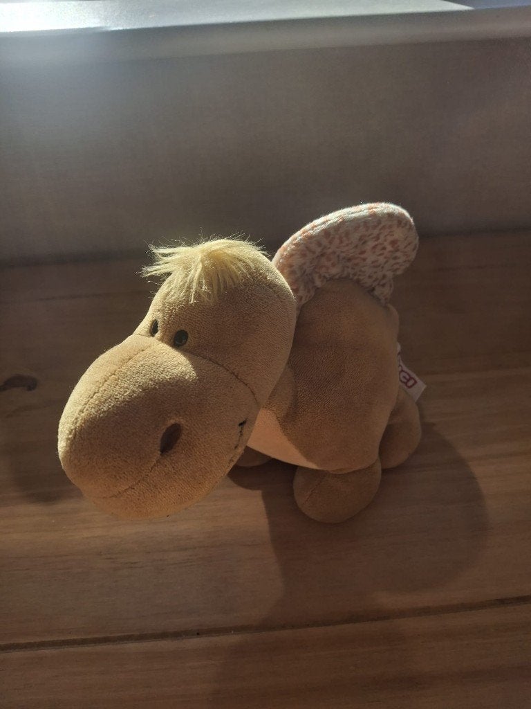 Nici Dino Grote Knuffel 20 cm (groot), NICI, Overige typen, Ophalen of Verzenden, Zo goed als nieuw
