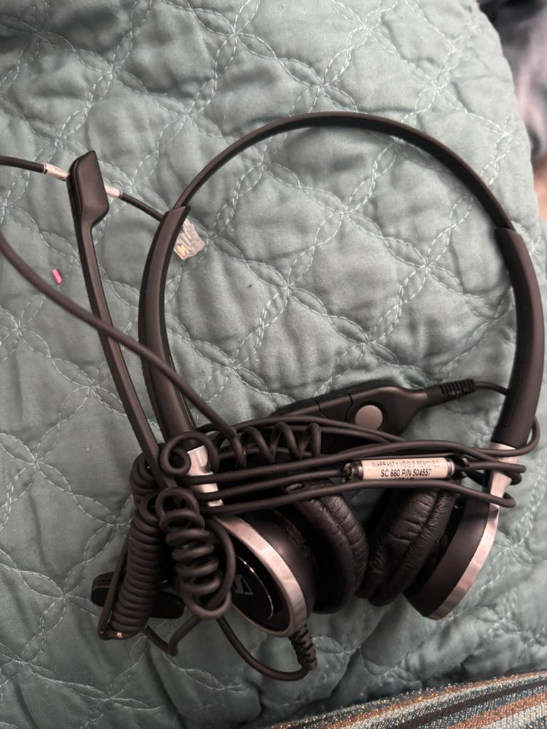 Koptelefoon voor slechthorenden, Ophalen of Verzenden, Gebruikt, Over oor (circumaural), Sennheiser