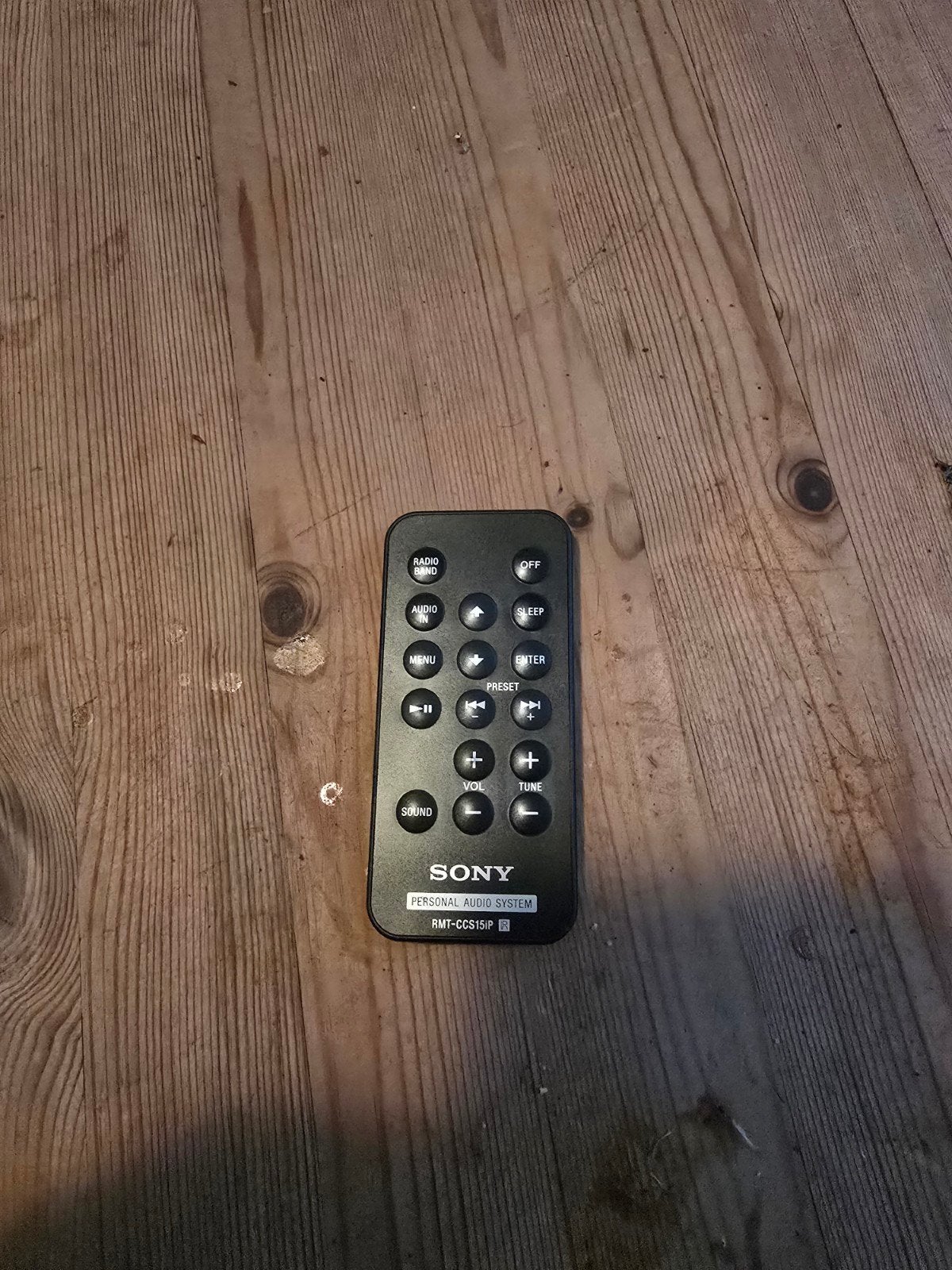 Sony RMT-CCS15iP Afstandsbediening Personal Audio System, Ophalen of Verzenden, Gebruikt, Origineel, Mediaspeler