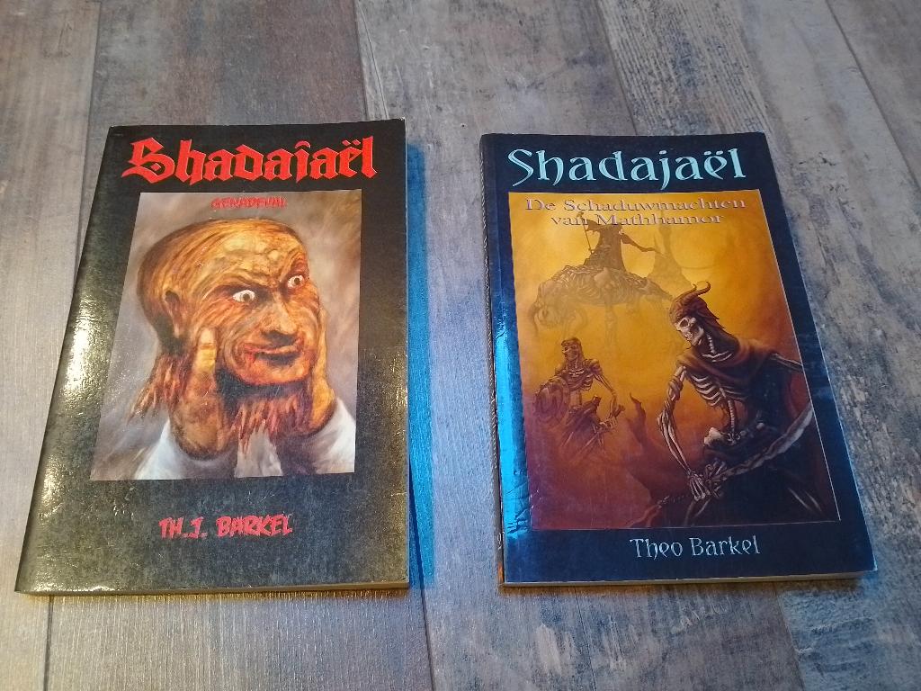 Theo Barkel - Shadajaël deel 1 en 2 Nederlandse Horror, Theo Barkel, Ophalen of Verzenden, Zo goed als nieuw, Nederland