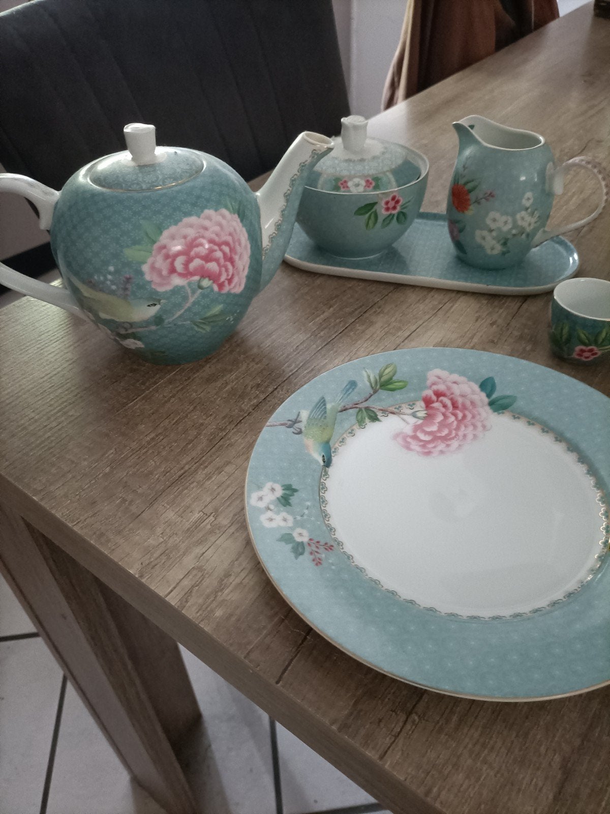 Pip Studio Blushing Birds Servies Collectie. Alles 6 stuks., Ophalen, Pip Studio, Zo goed als nieuw, Overige stijlen
