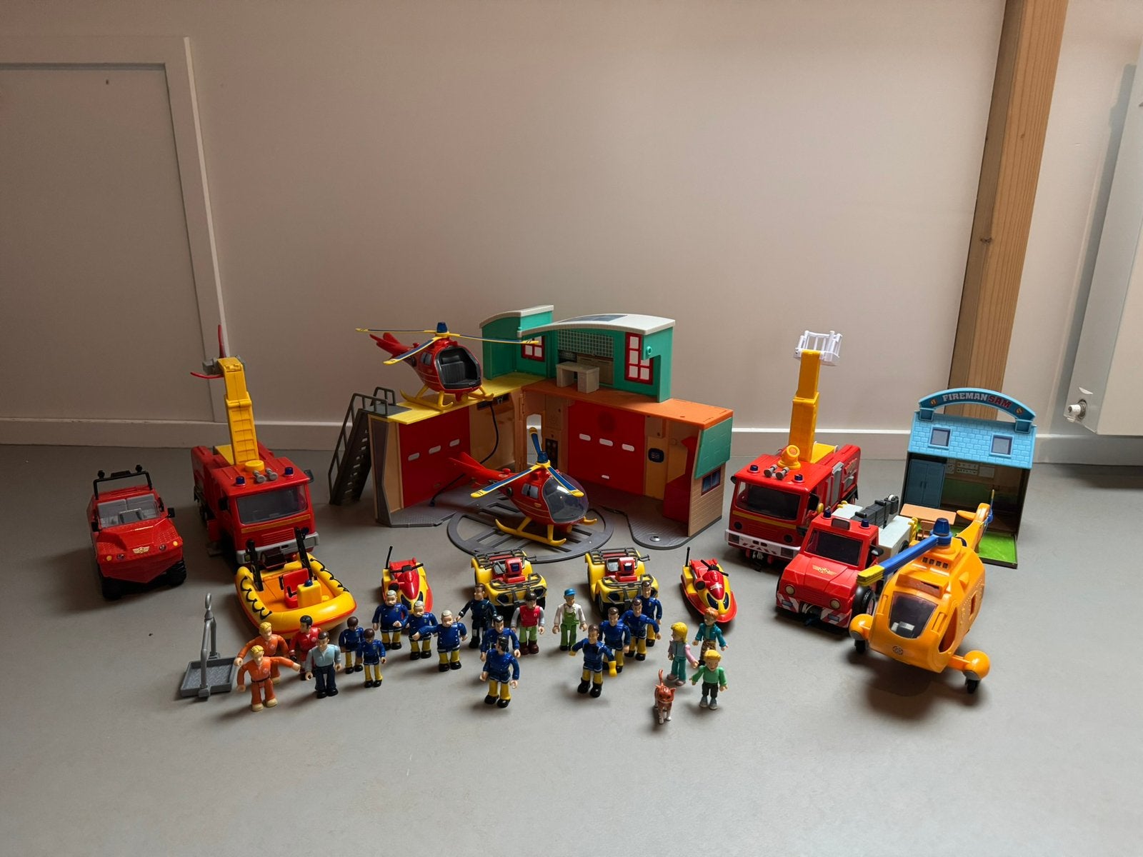 Brandweerman Sam collectie - zeer compleet, Kinderen en Baby's, Ophalen, Zo goed als nieuw