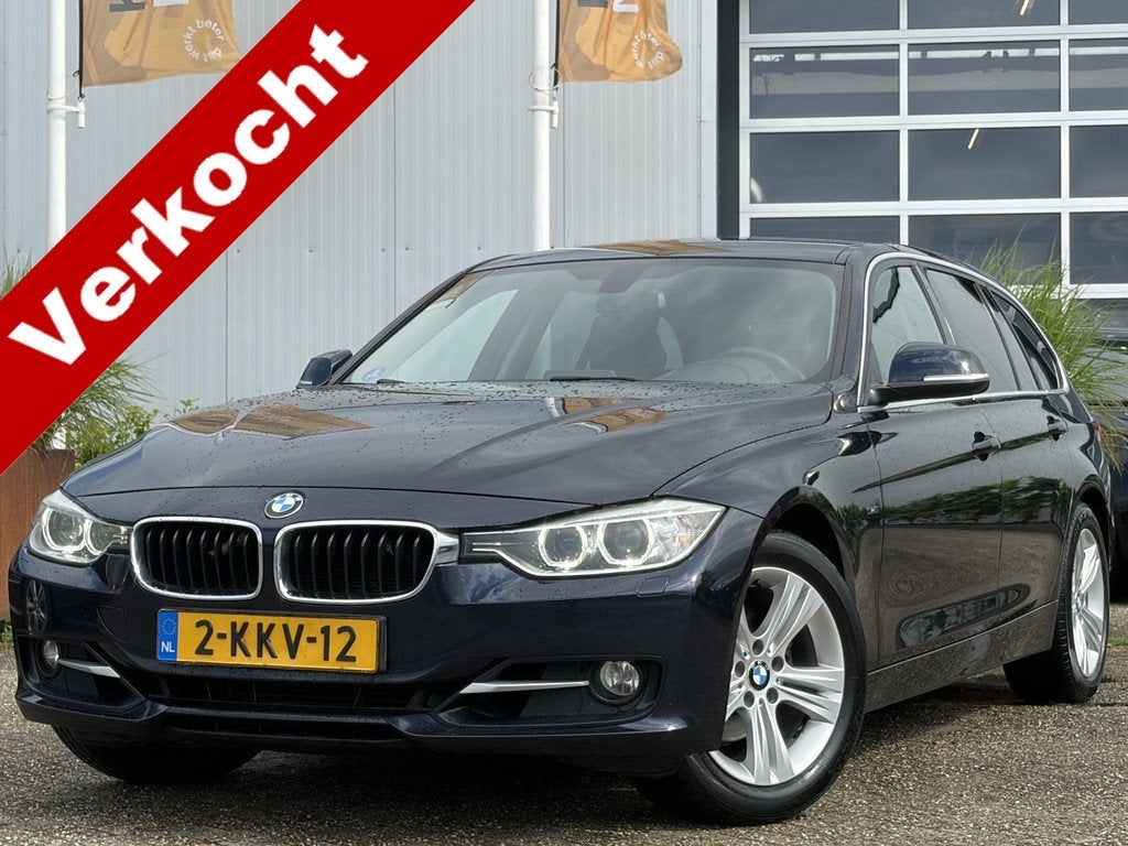 BMW 3 Serie Touring 320i Executive Sport 184pk | Bi-xenon ko, 4 cilinders, Blauw, Origineel Nederlands, Handgeschakeld
