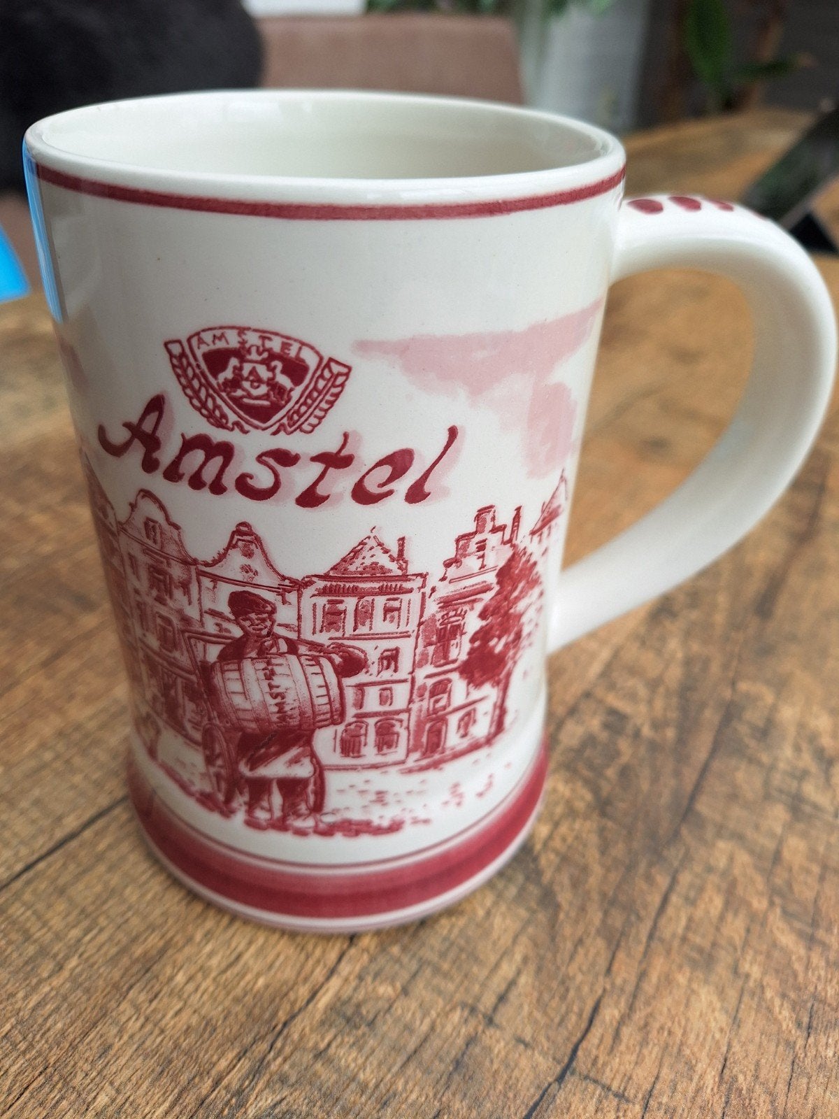 Vintage Amstel Bierpul - 't Delftsche Huys Handwerk, Antiek en Kunst, Ophalen of Verzenden