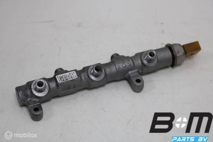 Brandstofrail links Audi Q5 80A 3.0 TDI, Auto-onderdelen, Brandstofsystemen, Gebruikt