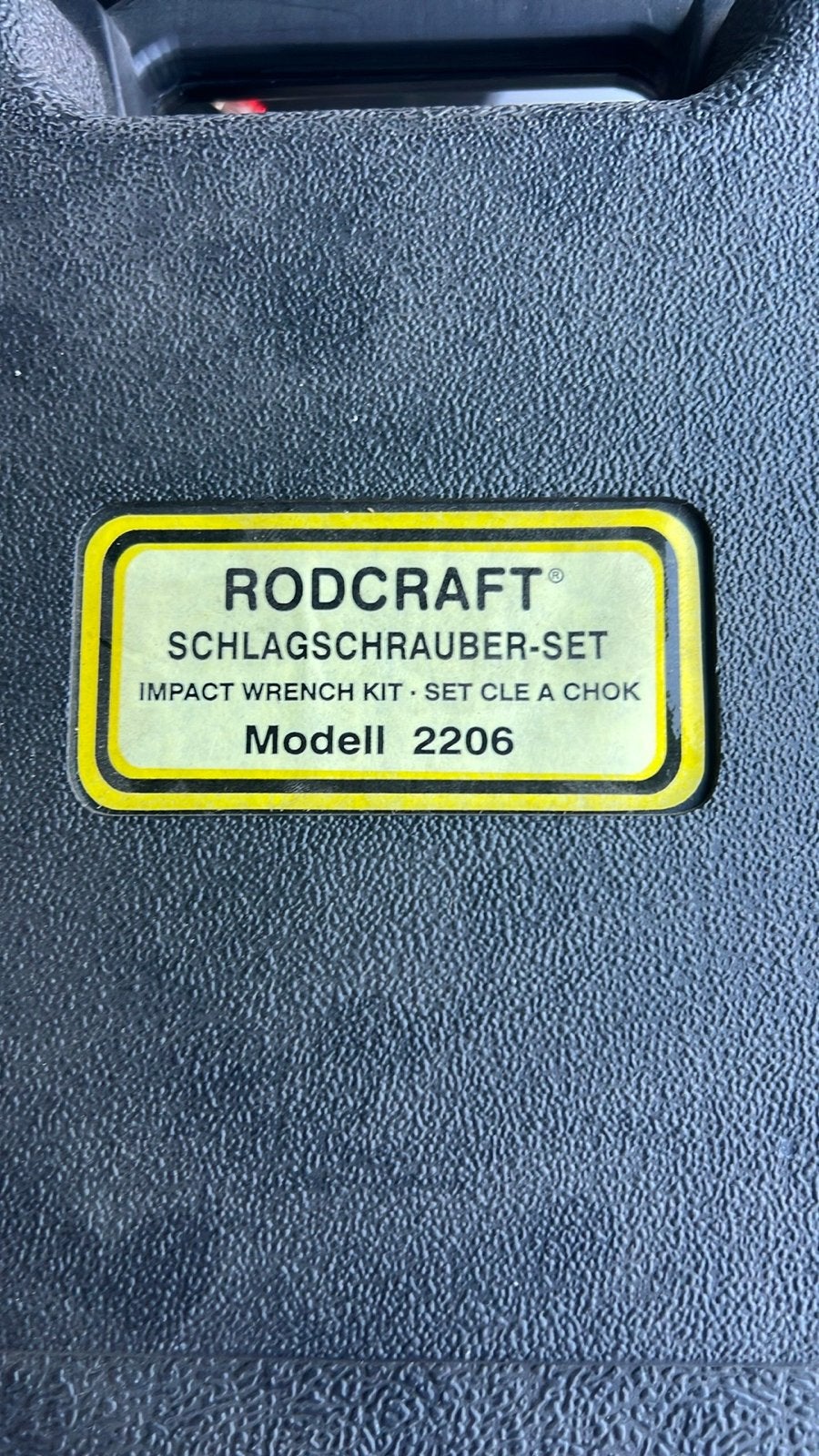 Rodcraft Slagmoersleutel Set 2205RE met Doppen en Verlengstu, Ophalen of Verzenden, Nieuw
