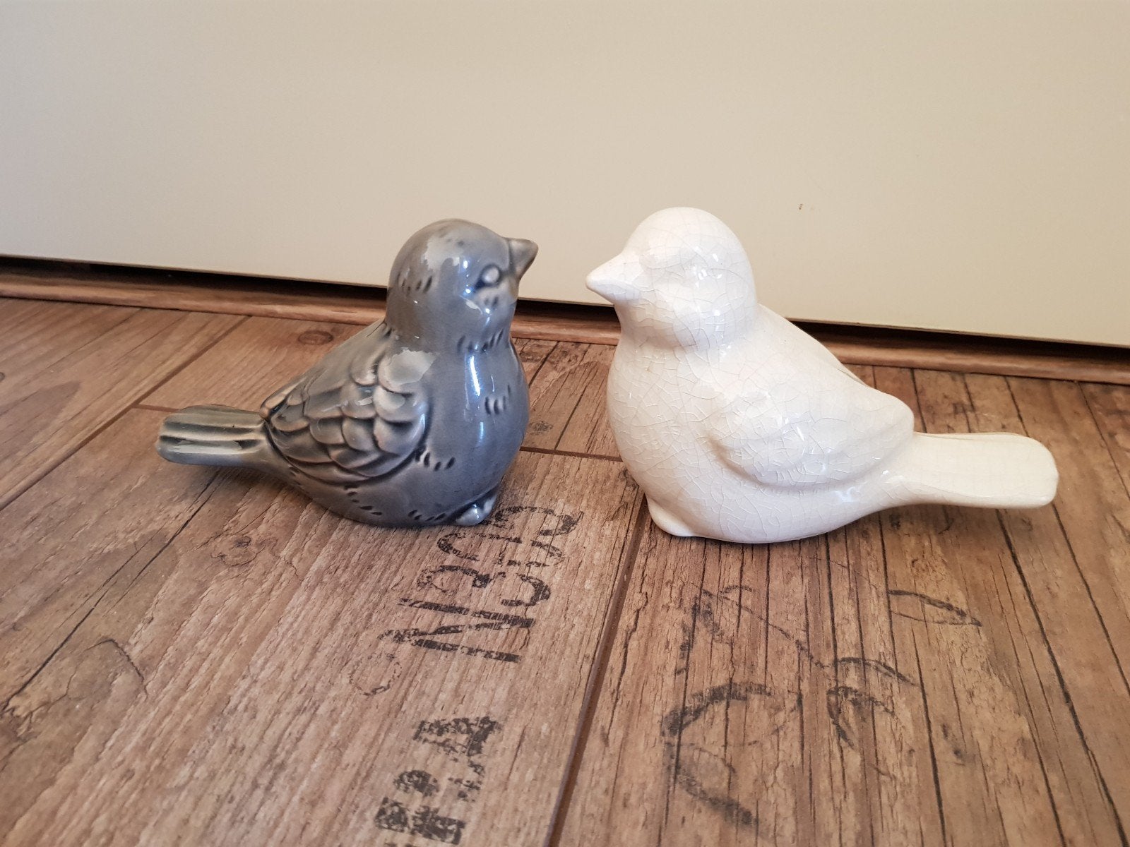 vogel beeldje beeldjes van vogels keramiek, Verzamelen, Ophalen of Verzenden, Zo goed als nieuw, Dier
