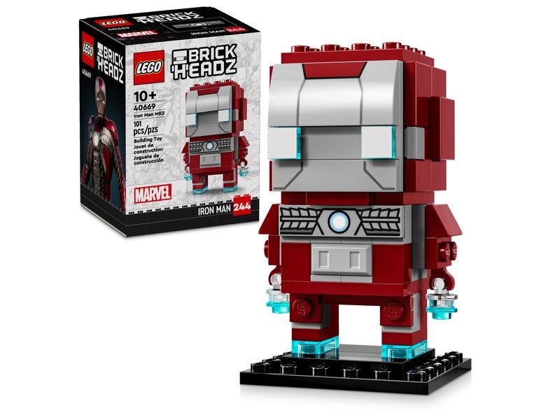 40669 LEGO BrickHeadz Marvel: Iron Man MK5 figuur -Nieuw!!, BrickHeadz, Lego, Nieuw, Ophalen of Verzenden