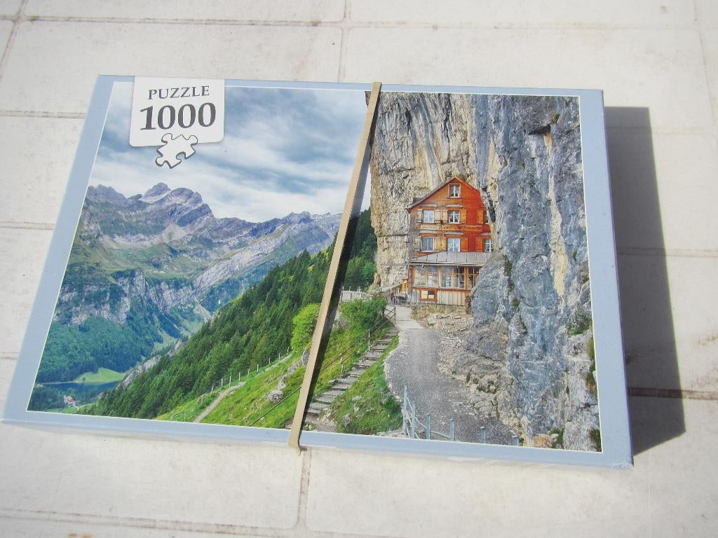 PUZZEL 1.000 stukjes, Hobby en Vrije tijd, Verzenden, 500 t/m 1500 stukjes, Zo goed als nieuw, Legpuzzel