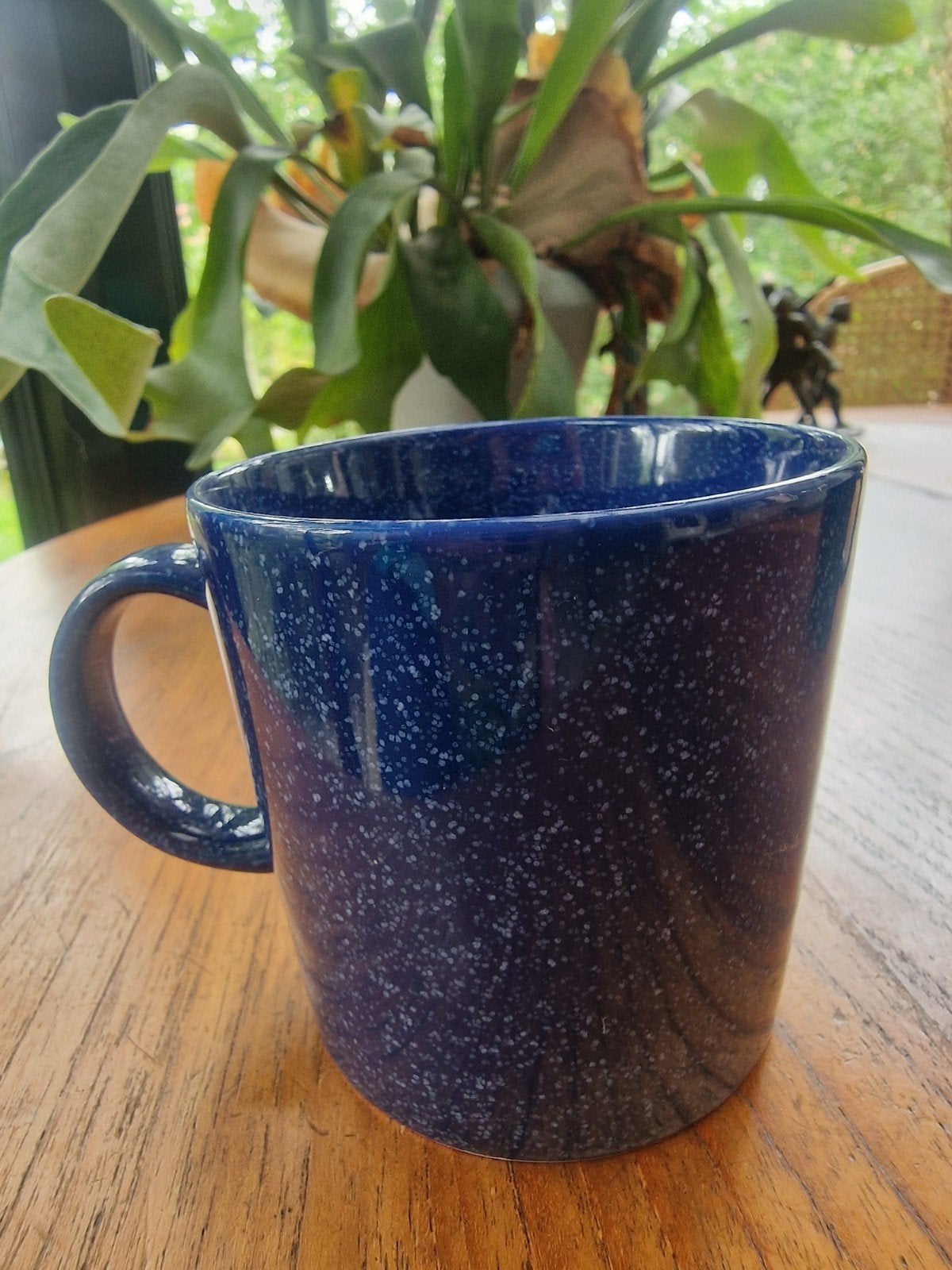 Iittala Teema Mok - Blauw met spikkels, Ophalen of Verzenden