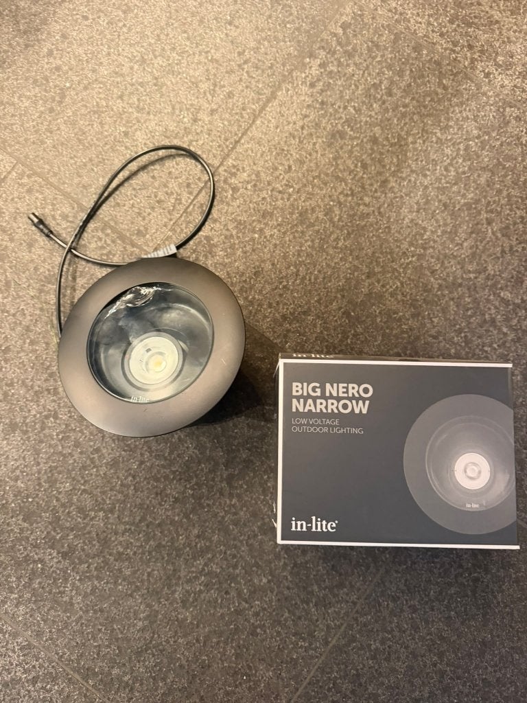 In-lite Big Nero Narrow 12V (kapot glas), Ophalen, Netvoeding, Minder dan 50 watt