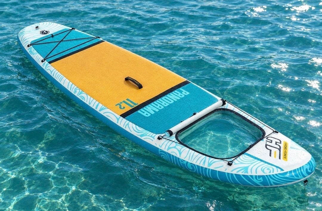 Bestway Hydro-Force Panorama SUP Board 11.2, Watersport en Boten, Ophalen, Gebruikt, Overige typen, Met vinnen