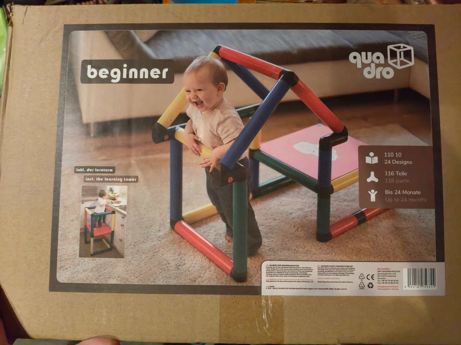 Quadro Bouwset - Zo goed als nieuw, Kinderen en Baby's, Ophalen, Zo goed als nieuw, Overige merken