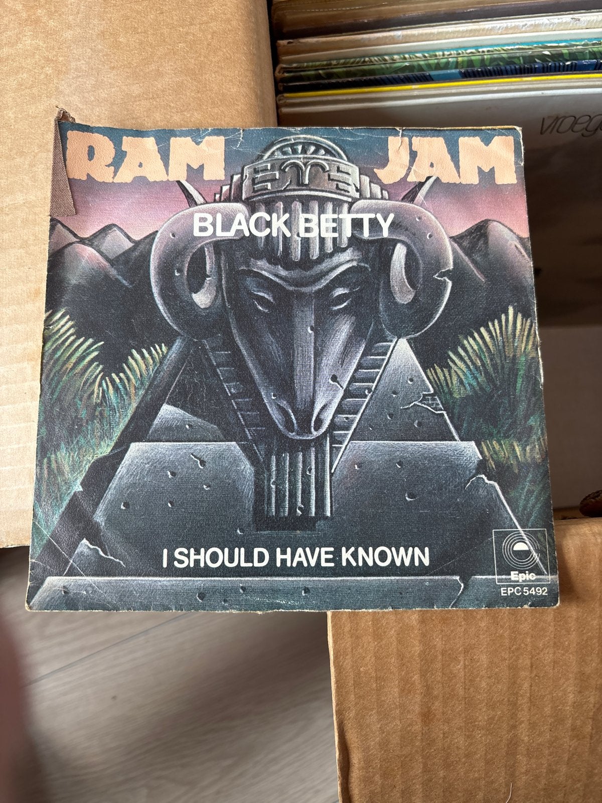 Ram Jam - Black Betty / I Should Have Known (Vinyl Single), Cd's en Dvd's, Vinyl Singles, Gebruikt, 7 inch, EP, Rock en Metal