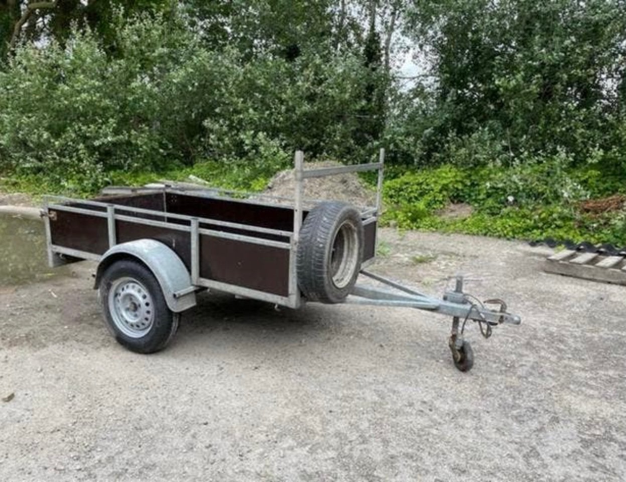 Aanhanger huren aanhangwagen te huur, Ophalen