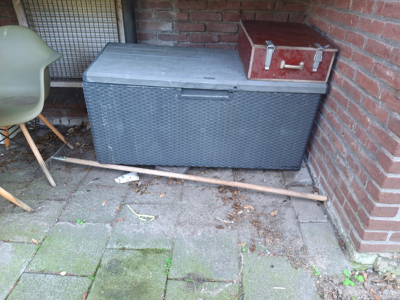 Tuinkist voor kussens en dergelijke, Ophalen, Gebruikt, Kunststof, Overige typen