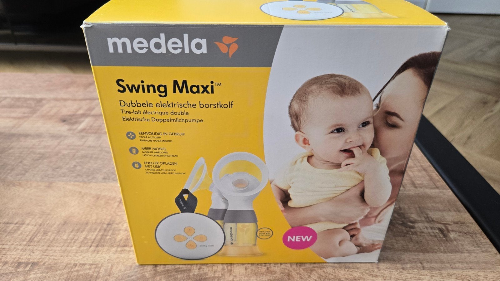 Medela swing maxi borstkolf, Kinderen en Baby's, Ophalen, Gebruikt, Medela, Draadloos