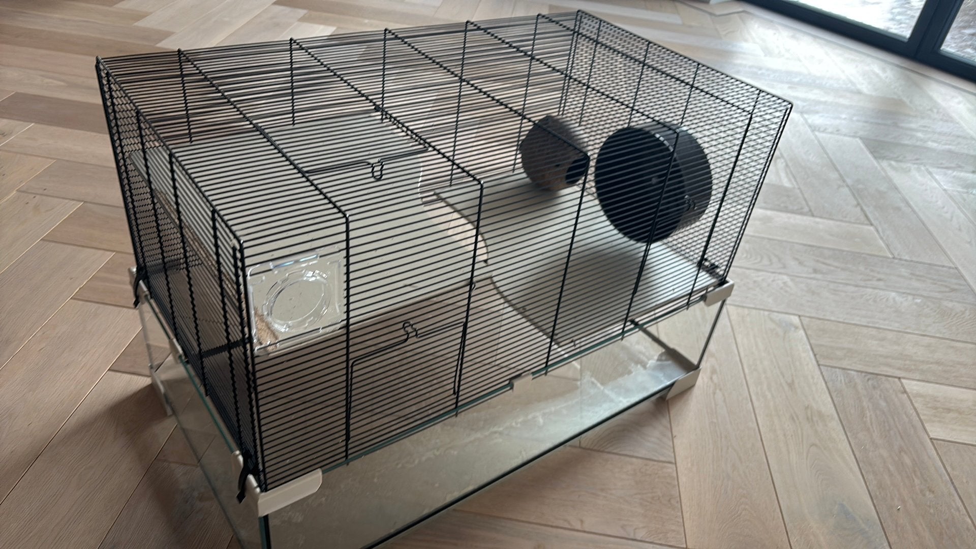 Grote hamsterkooi, Kooi, Gebruikt, 75 tot 110 cm, Ophalen