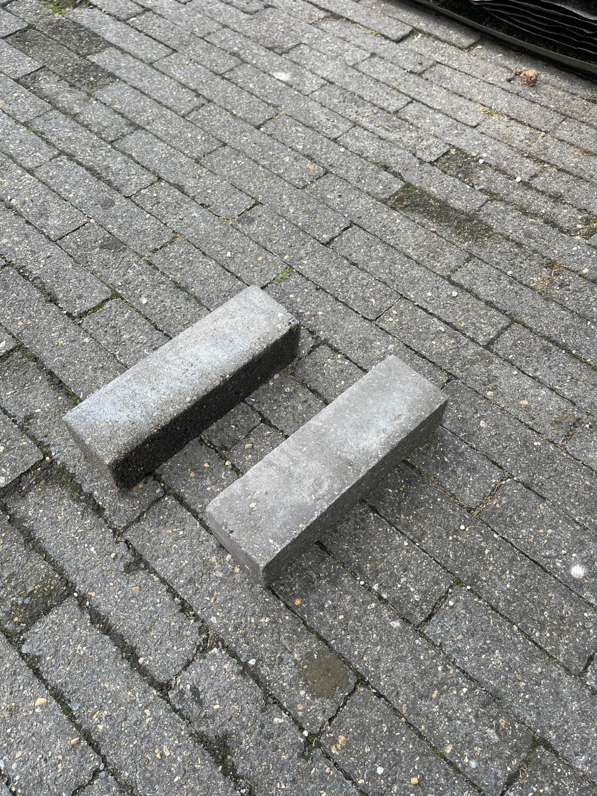 Gratis Klinkertjes  ruim 30 vierkante meter, Tuin en Terras, Ophalen, Gebruikt, Klinkers, 10 m² of meer