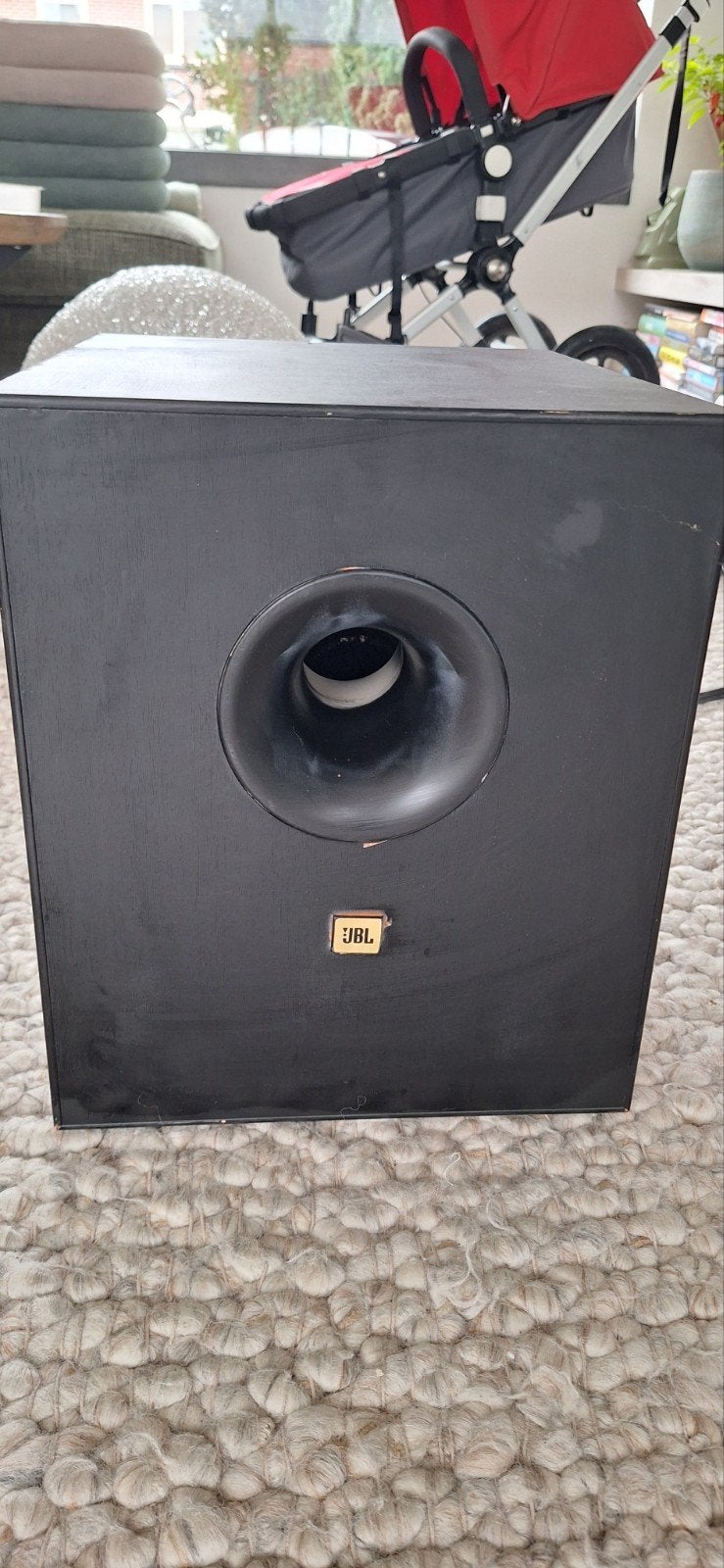 JBL SCS 175 Subwoofer - Krachtige Bas, Gebruikt, Ophalen of Verzenden, Geschikt voor surround/home cinema, Subwoofer