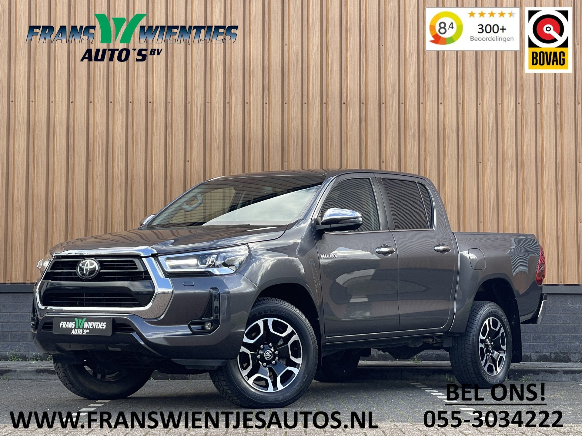 Toyota Hilux 2.8 D-4D Double Cab Executive | 2 Zits | Apple, Automaat, Stof, Gebruikt, Zwart