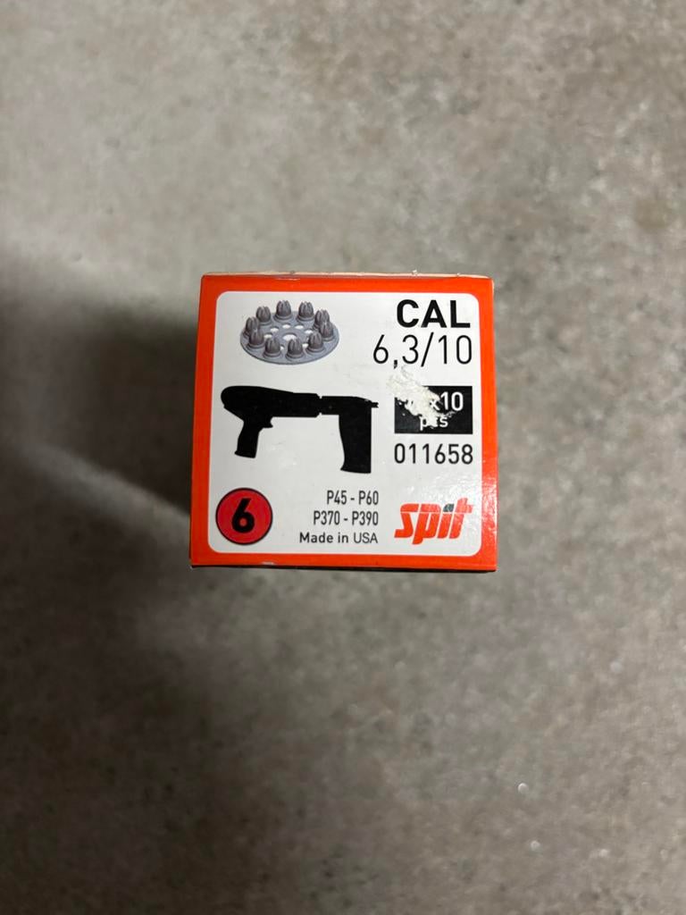 Spit Patroon 6,3/10 voor Spijkerpistool 10 dozen, Ophalen of Verzenden, Nieuw
