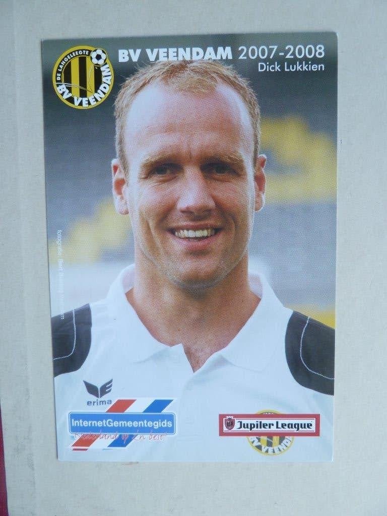 Spelerskaart. Dick.Lukkien   Veendam.  2007/2008, Ophalen of Verzenden, Zo goed als nieuw, Overige binnenlandse clubs, Spelerskaart