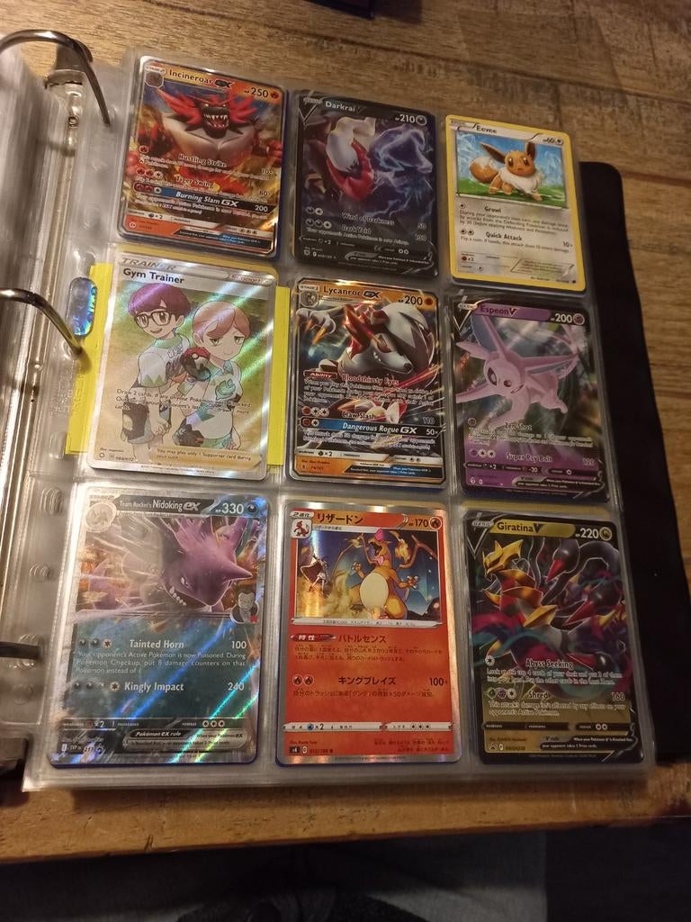Pokemon kaarten, Ophalen of Verzenden, Zo goed als nieuw, Meerdere kaarten, Foil