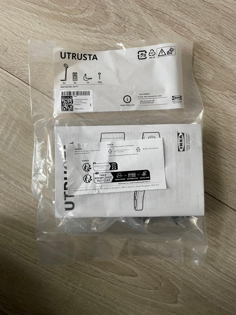 IKEA UTRUSTA Kinderslot Kastjes - Nieuw in Verpakking, Ophalen, Nieuw