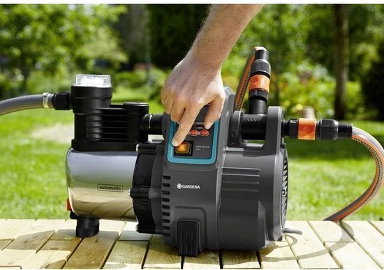 GARDENA 6000/6E LCD Inox Hydrofoorpomp - 1300W - 6000 l/u, Nieuw, Ophalen of Verzenden, Postbus 50131 1305 AC Almere, Mailto:info@gardena.nl