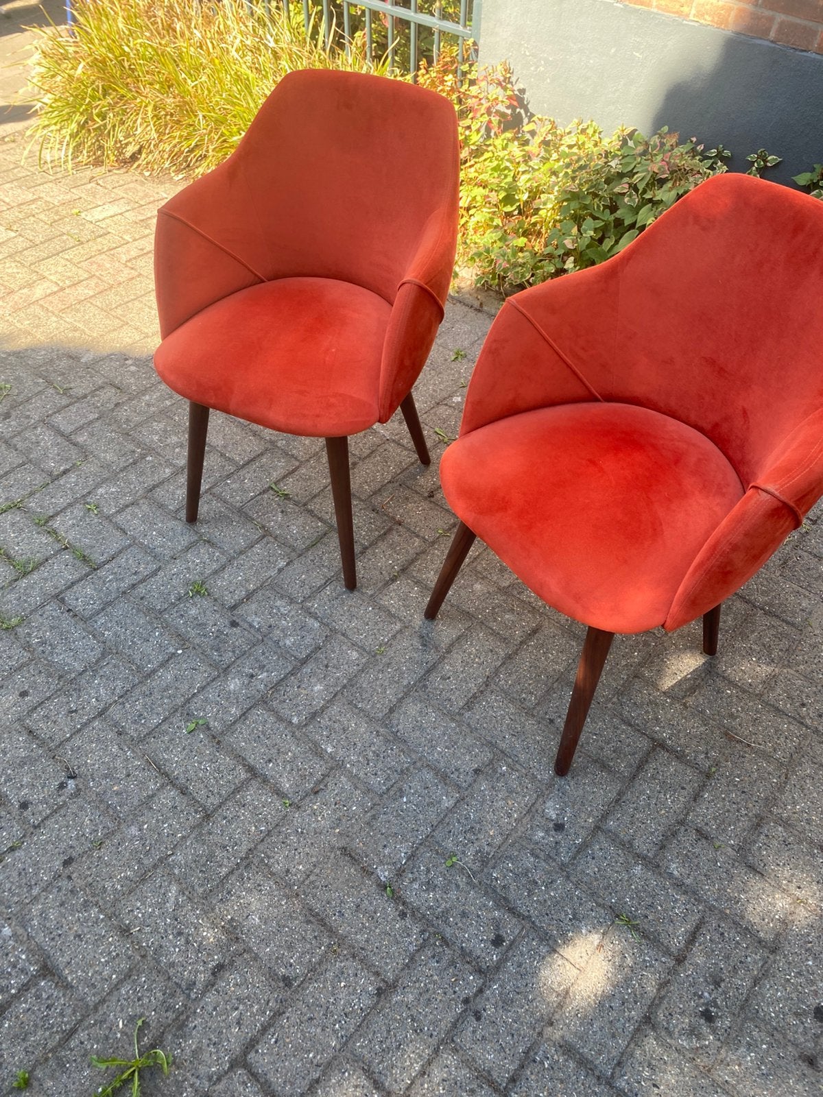 Oranje stoelen, Ophalen, Zo goed als nieuw, Overige kleuren