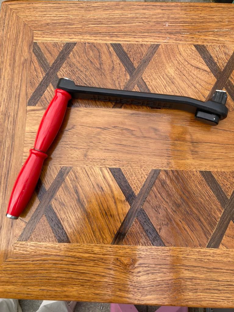 Meissner handle voor lier, dubbel handvat, Ophalen of Verzenden, Zo goed als nieuw