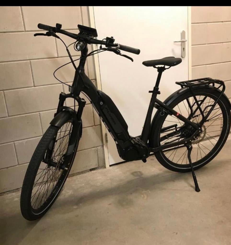 Flyer upstreet5 7.23D1 E-bike, Gebruikt, 47 tot 51 cm, 50 km per accu of meer, Ophalen