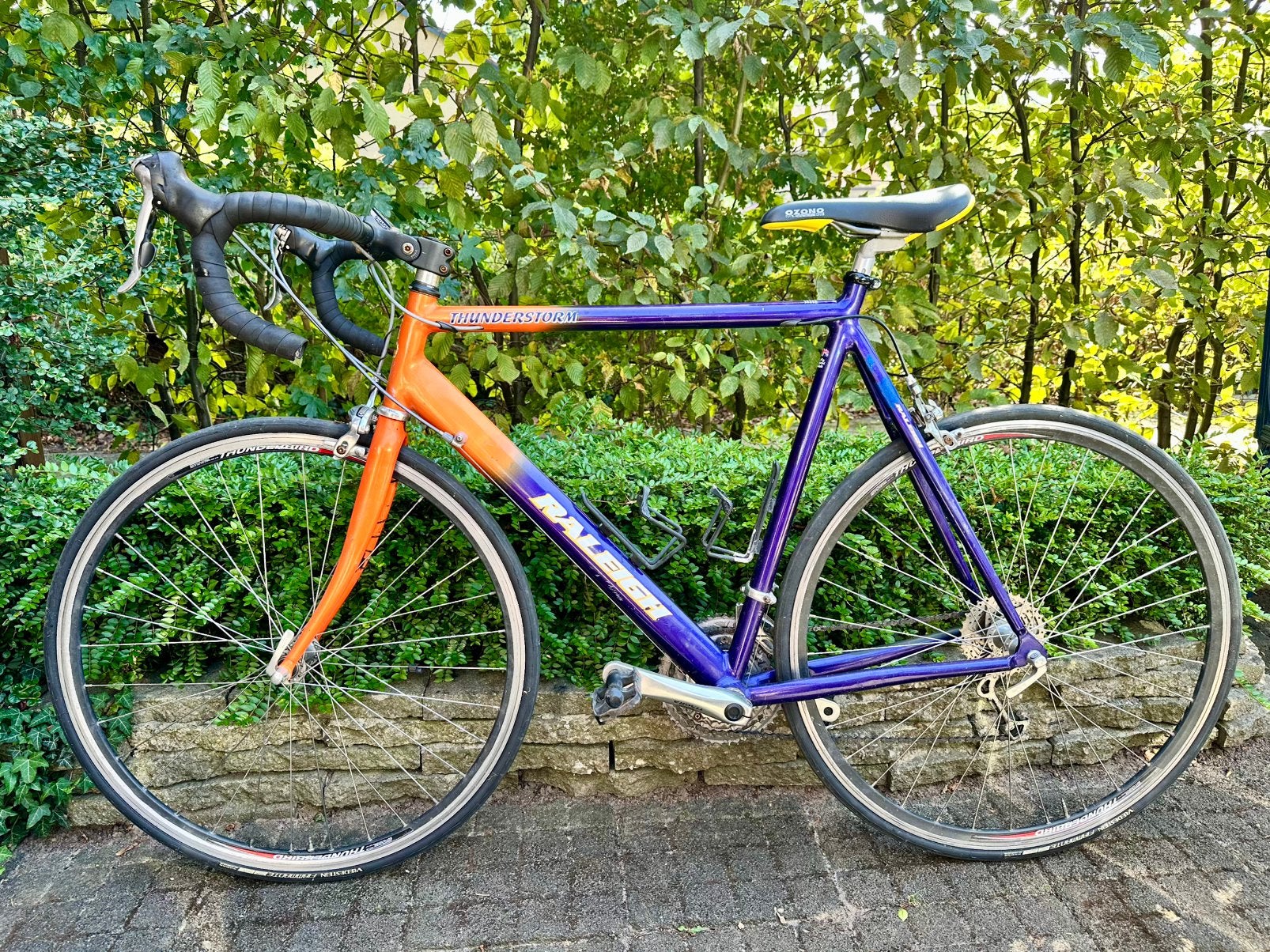 Racefiets - Raleigh - 57cm, Gebruikt, 10 tot 15 versnellingen, Heren, Aluminium