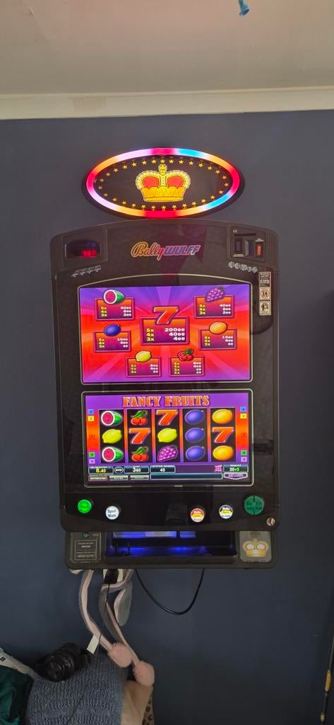Bally Wulff gokkast met 313 spellenpakket, Verzamelen, Euro, Ophalen, Gebruikt
