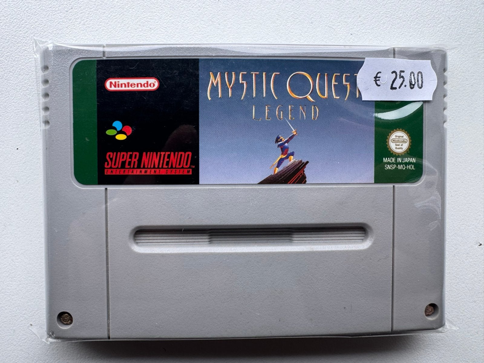 Mystic Quest Legend Super Nintendo SNES, Gebruikt, 1 speler, Ophalen of Verzenden, Role Playing Game (Rpg)