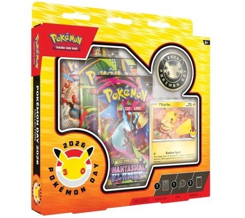 Pokémon Day 2026 Collectie Box met Pikachu kaart, Ophalen, Nieuw, Overige typen