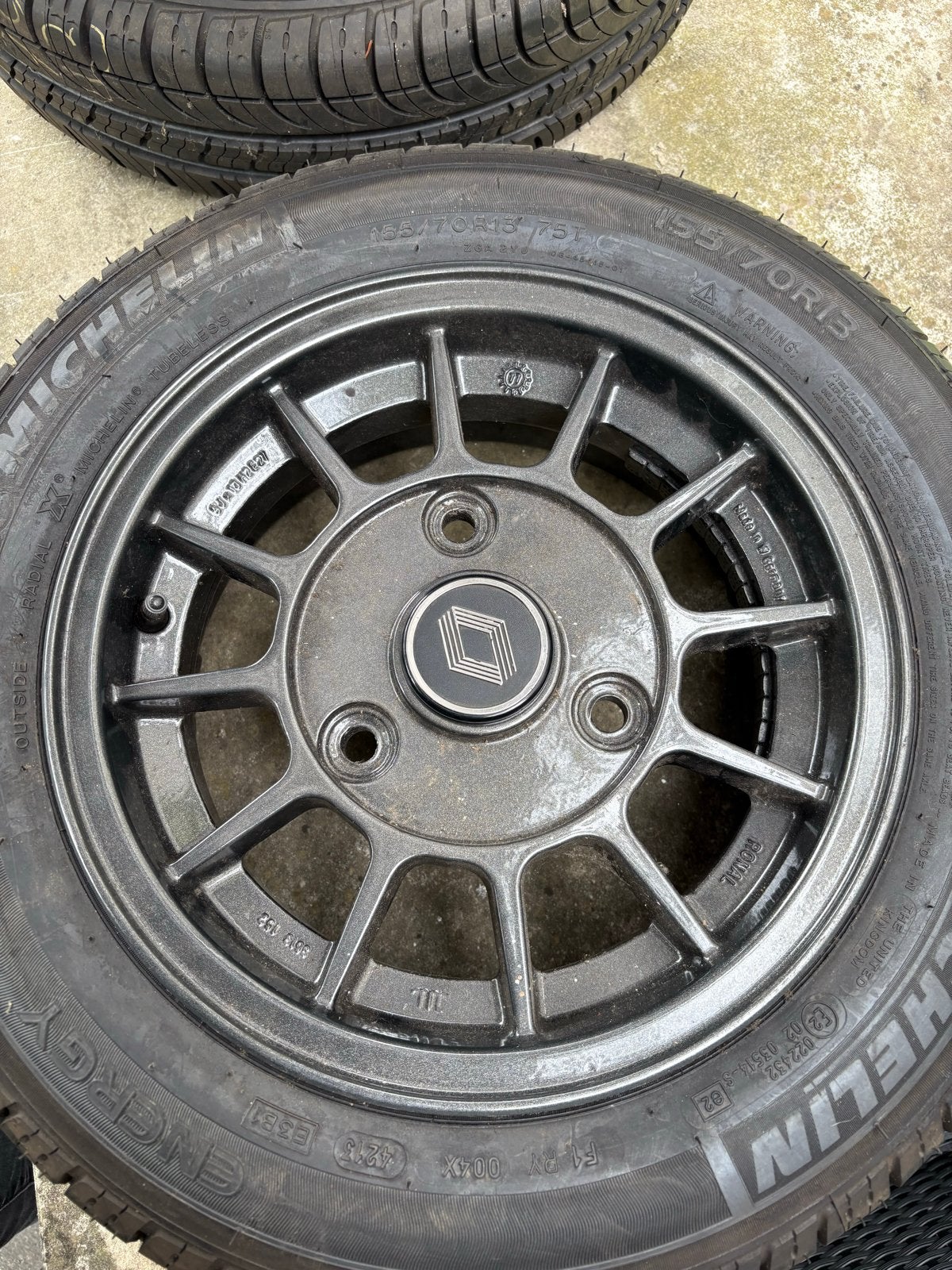 Ronal R10 13” 3x108ET27 voor R 5 turbo / 205GTI, Ophalen, Gebruikt, 155 mm, 13 inch